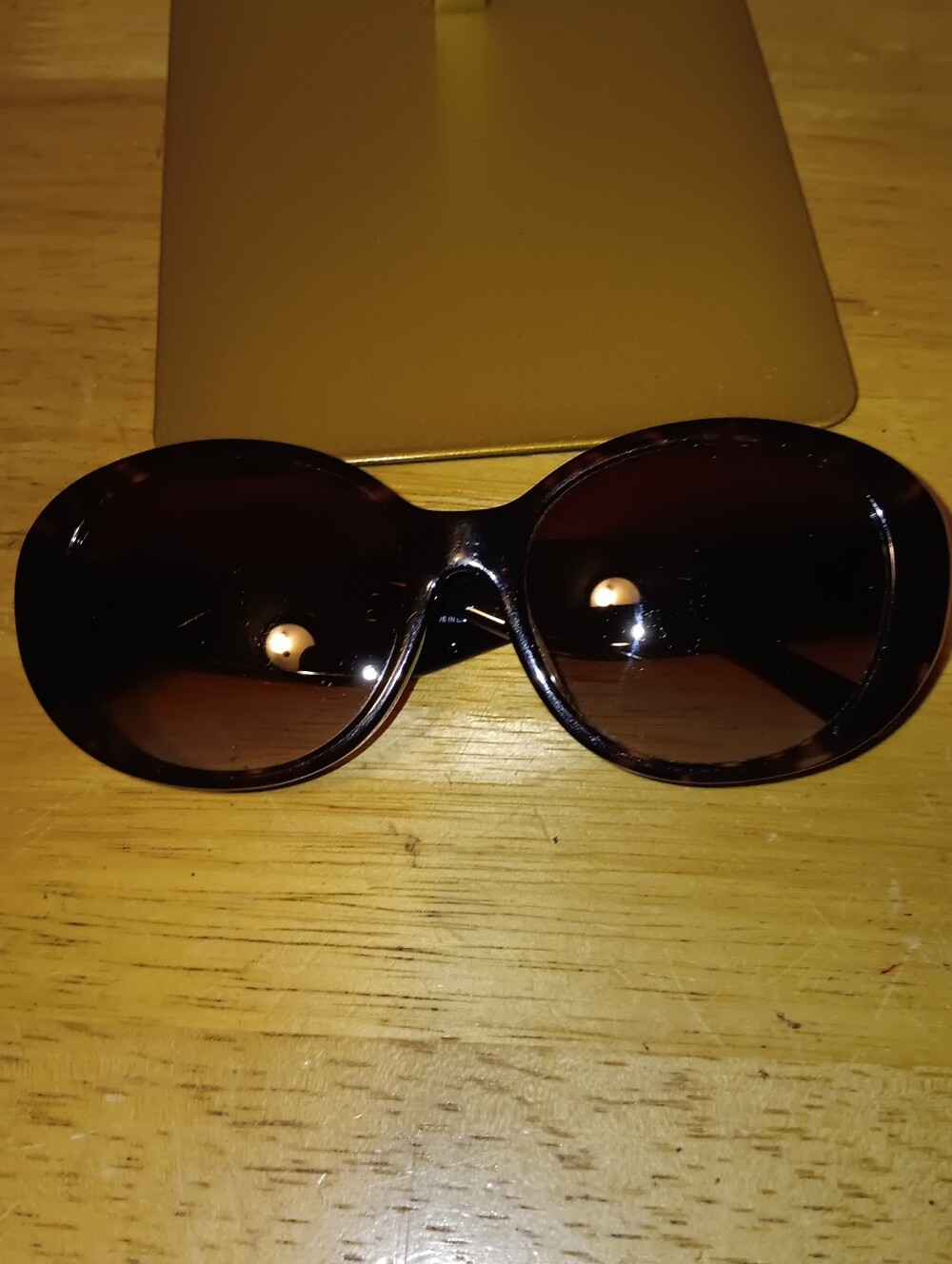 Tory Burch Black Logo Sunglasses